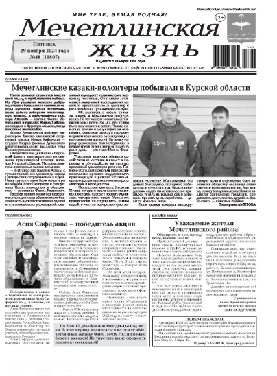 Мечетлинская жизнь